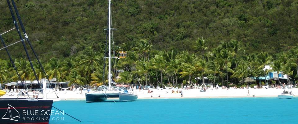 Soggy Dollar Bearch Bar on Jost Van Dyke BVI | Blue Ocean Booking